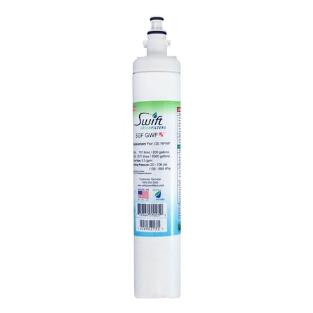 Swift Green Filters SGF-GWF Rx Pharmaceutical Replacement for GE GWF RPWF WSG-4 PFE29P SGF-GWF Rx